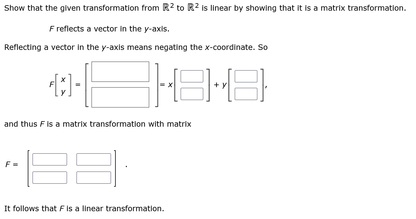 Show that the given transformation from R^(2) to | Chegg.com