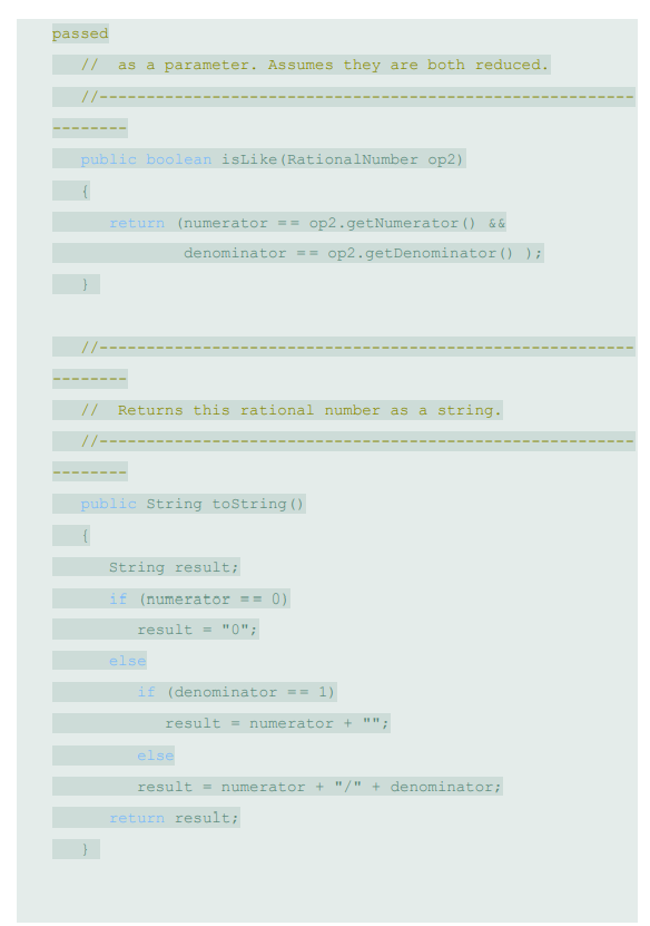 Solved Exercise 4 - Use RationalNumber class | Chegg.com