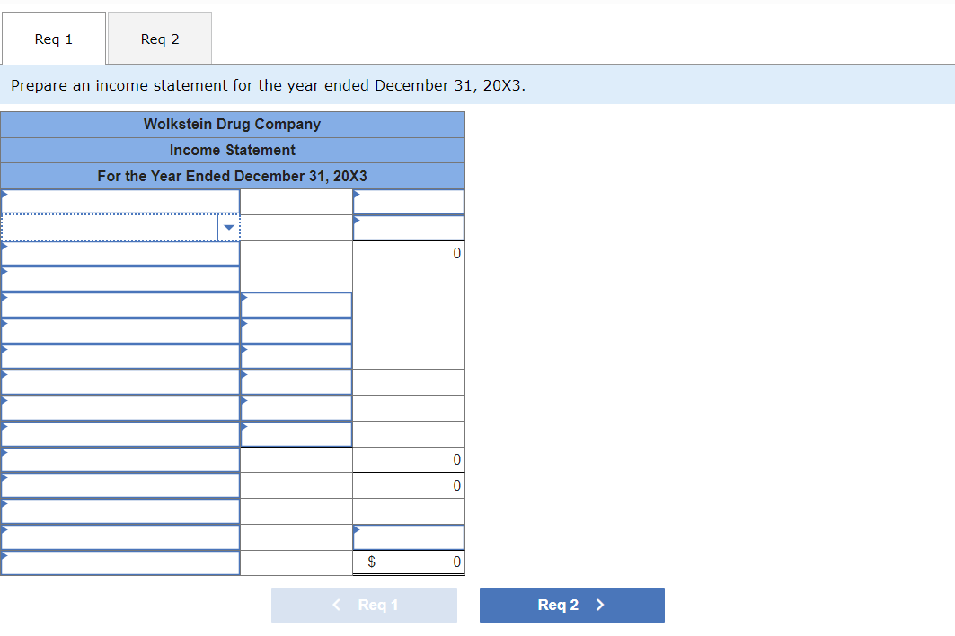 Solved The Adjusted Trial Balance For Wolkstein Drug | Chegg.com