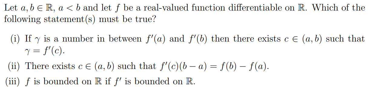 Solved Let A, B ER, A