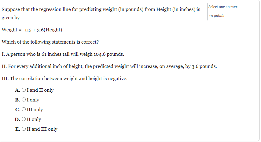 Solved Given The Following Summary Statistics, Determine The | Chegg.com