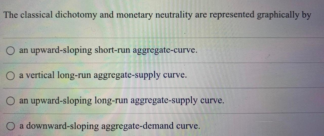 solved-the-classical-dichotomy-and-monetary-neutrality-are-chegg