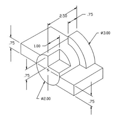 Solved Please Draw this problem by SolidWORKS with plotting, | Chegg.com