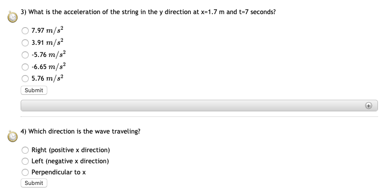 Solved Problem 20 (Q41-Q44) 1 2 3 4 A wave on a string can | Chegg.com