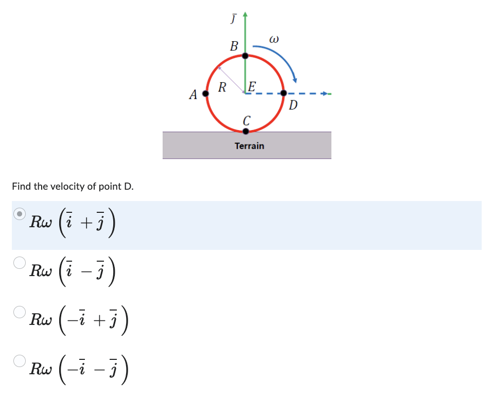 Solved Find the velocity of point D. | Chegg.com