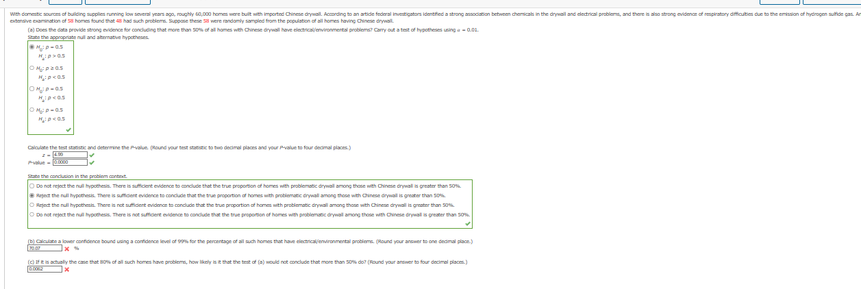 Solved State The Conclusion In The Problem Context. 14 | Chegg.com