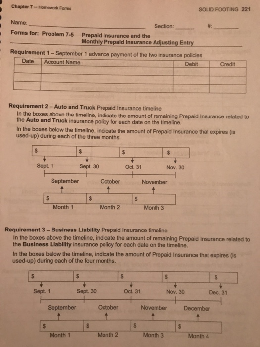 Solved SOLID FOOTING 221 Chapter 7Homework Forms Name