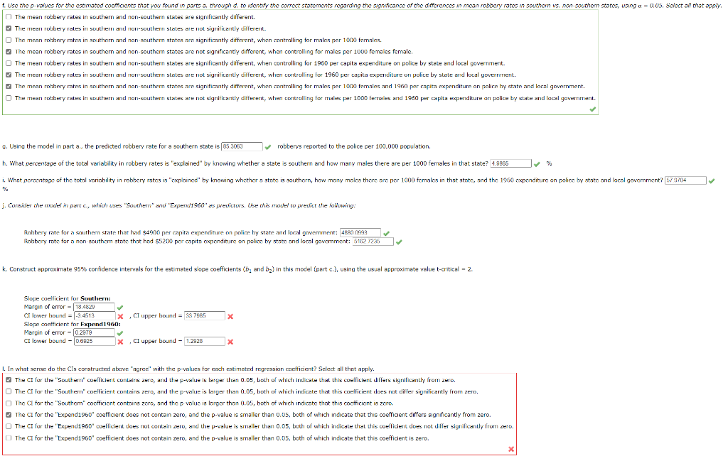 This is all the information I have used to answer all | Chegg.com