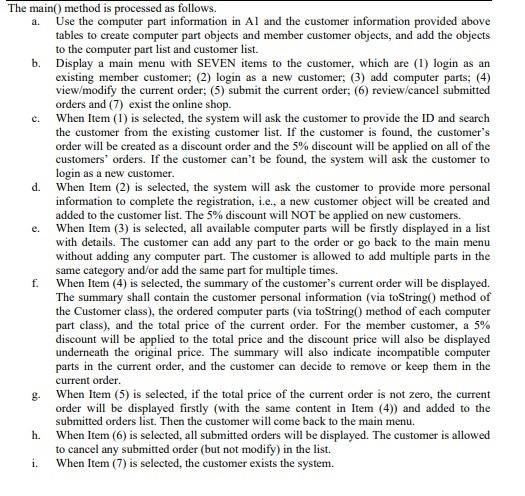 Solved Objectives This assignment requires you to refine | Chegg.com