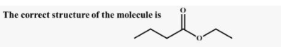 Solved The correct structure of the mo | Chegg.com