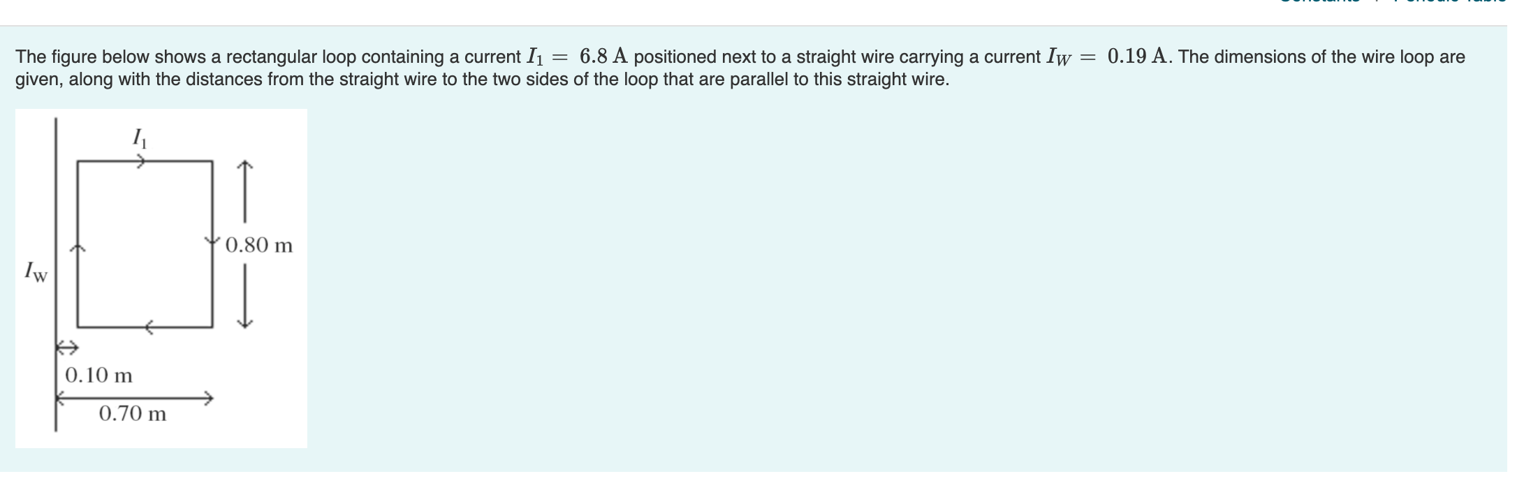 Solved The figure below shows a rectangular loop containing | Chegg.com