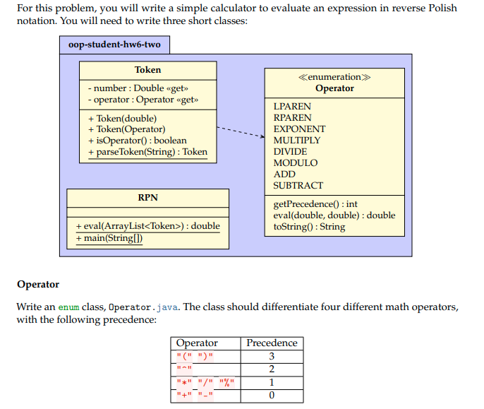 Solved For This Problem You Will Write A Simple Calculat Chegg Com