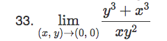 Solved 29-34. Nonexistence of limits Use the Two-Path Test | Chegg.com