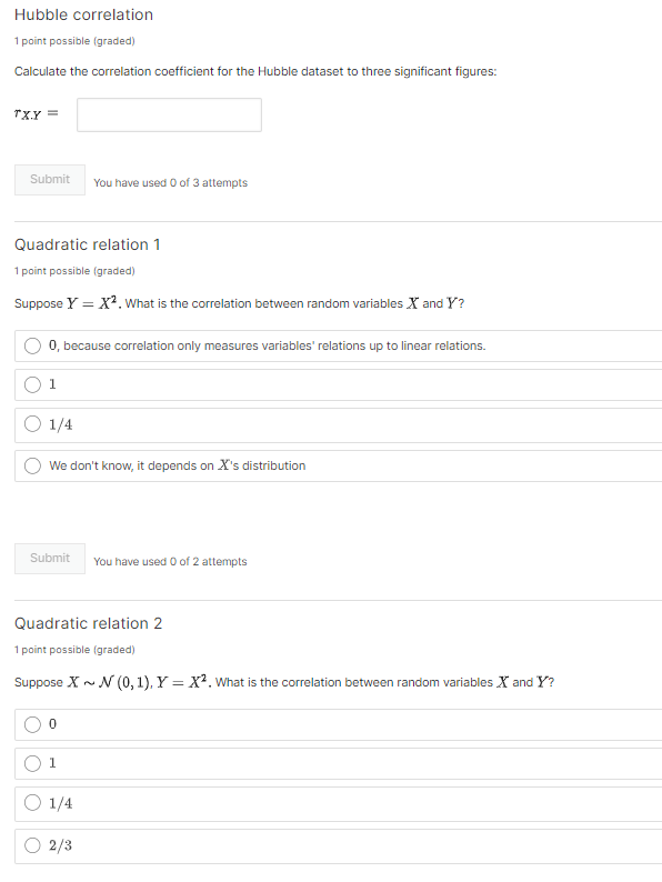 3. The correlation coefficient 口 Bookmark this page | Chegg.com