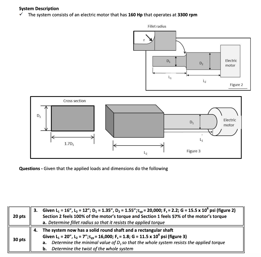 Solved System Description V The system consists of an | Chegg.com