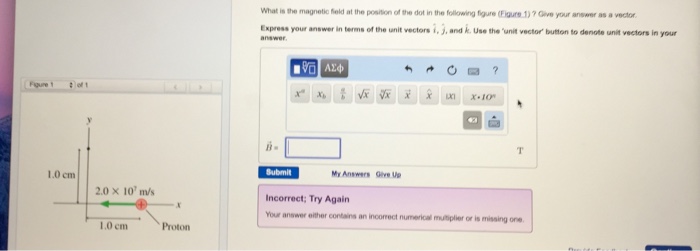 Solved What is the magnetic field at the position of the dot | Chegg.com