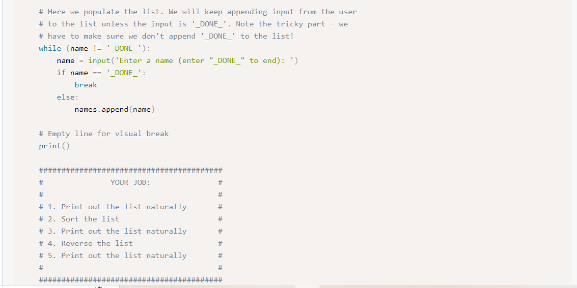 Solved python code needed. output must match the output | Chegg.com