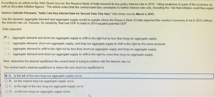 Solved According To An Article In The Wall Street Journal, | Chegg.com