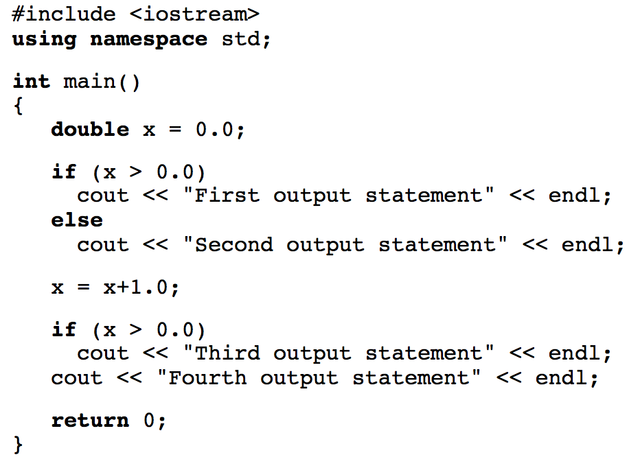 Solved What will the short C++ program produce as an output | Chegg.com
