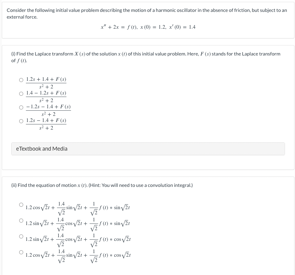 Solved Consider the following initial value problem | Chegg.com