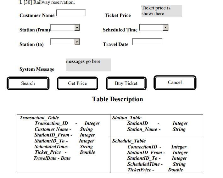 Solved Create a GUI based Java Application (awt or swing) | Chegg.com