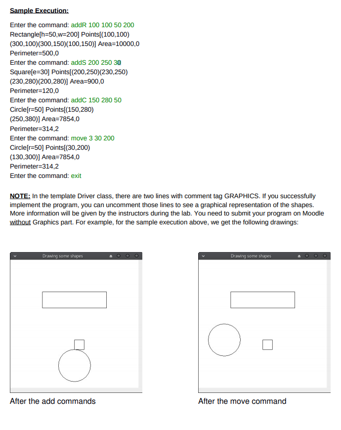 Drawing Tool - Part One In this assignment, you will | Chegg.com