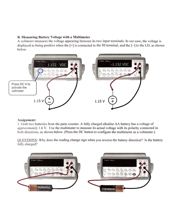 How To Test Aa Batteries With Multimeter 