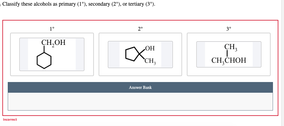 Solved Classify These Alcohols As Primary (1∘), Secondary | Chegg.com