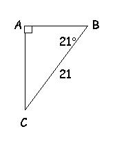 Solved Solve. Hint: Find ALL missing side(s) ﻿and angle(s) | Chegg.com