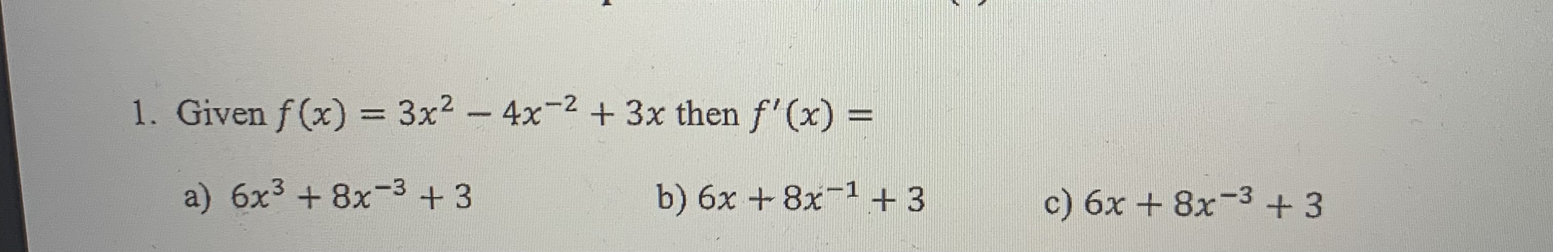 f x )= x 3 6x 2 3x 8