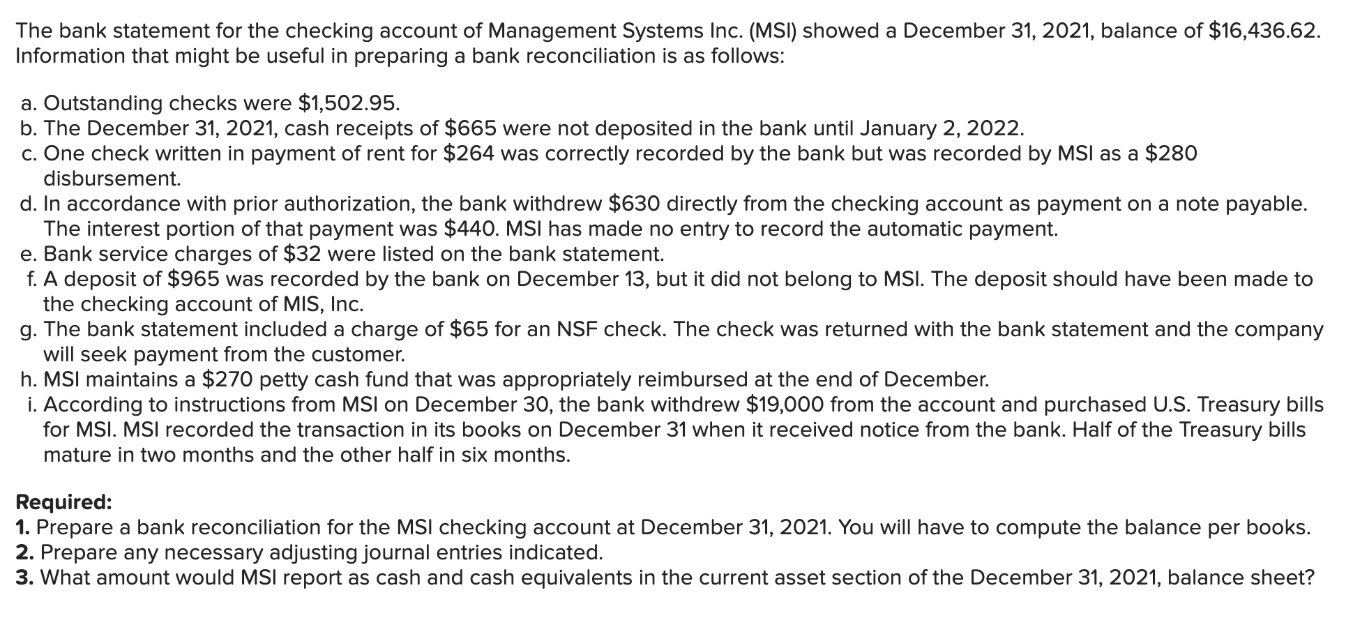 solved-the-bank-statement-for-the-checking-account-of-chegg