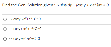 1 Determine The Order And Degree Of The Chegg Com