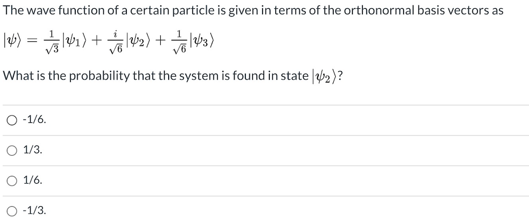 Solved The wave function of a certain particle is given in | Chegg.com