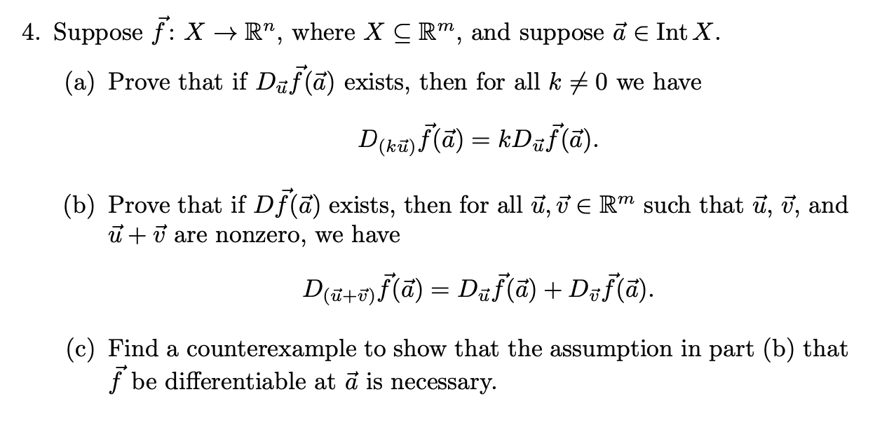 Solved 4 Suppose F X R Where X Crm And Suppose A E Chegg Com