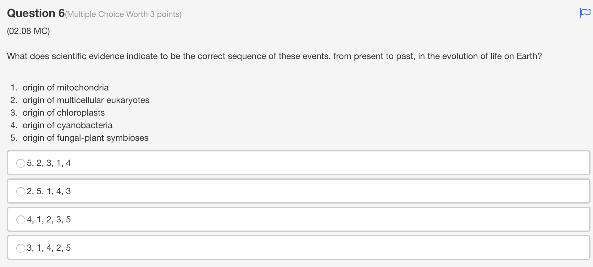 Solved Question 5(Multiple Choice Worth 3 Points) (02.08 Lc) | Chegg.com