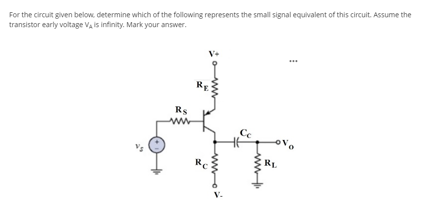 Solved (ㄷ)() ()(A) (B)For The Circuit Given Below, Determine | Chegg.com