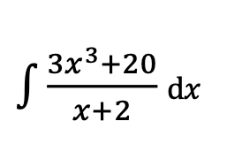 Solved ∫x+23x3+20 dx | Chegg.com