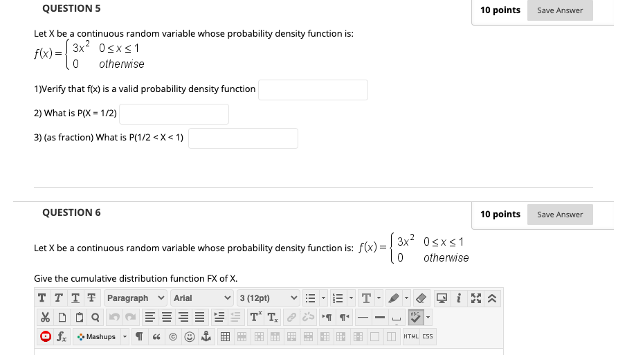 Solved 10 points Save Answer QUESTION 5 Let X be a | Chegg.com
