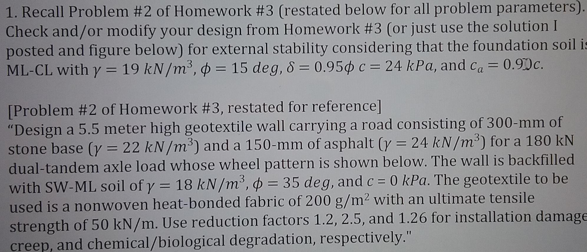 1. Recall Problem #2 of Homework #3 (restated below | Chegg.com