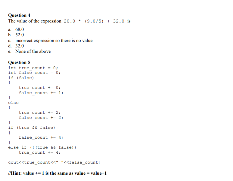 what is the value of the expression 0.125 0.4