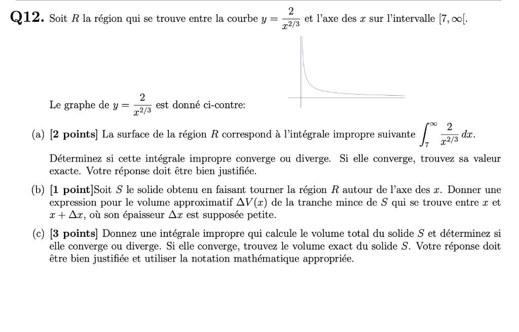 Solved Let R be the region between the curve y = 2 and the | Chegg.com