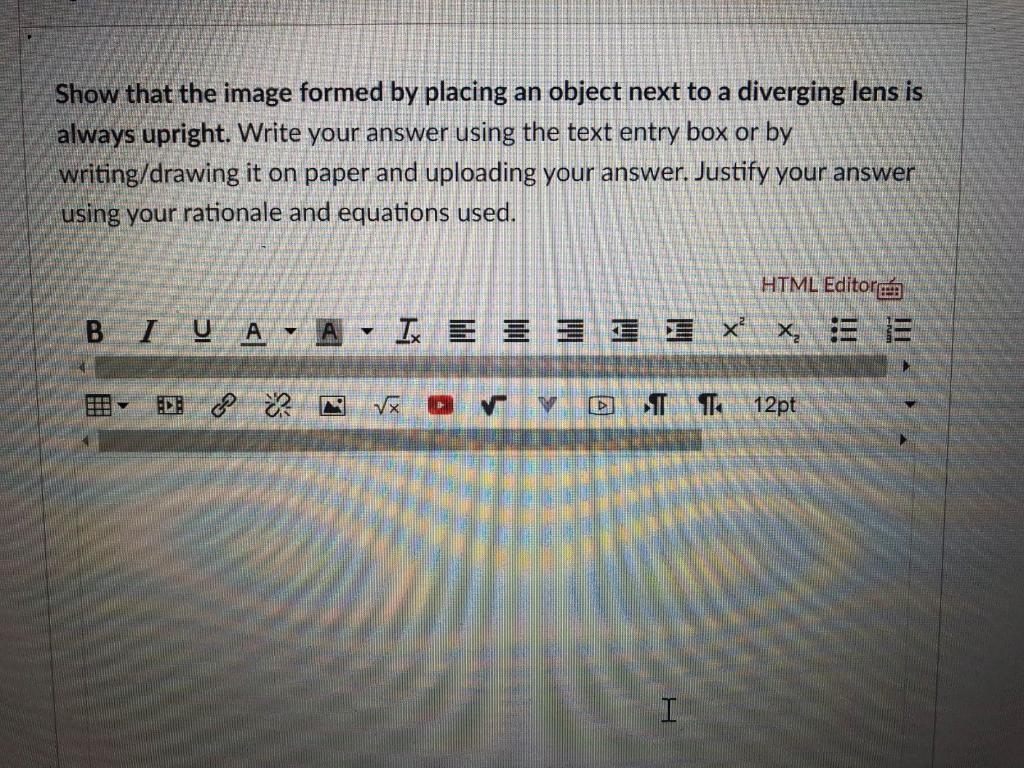 Solved Show that the image formed by placing an object next | Chegg.com