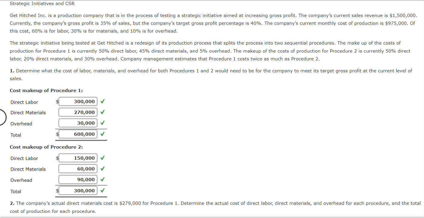 Solved Strategic Initiatives and CSR Get Hitched Inc. is a