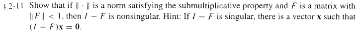 Solved 7.2-11 Show that if | || is a norm satisfying the | Chegg.com