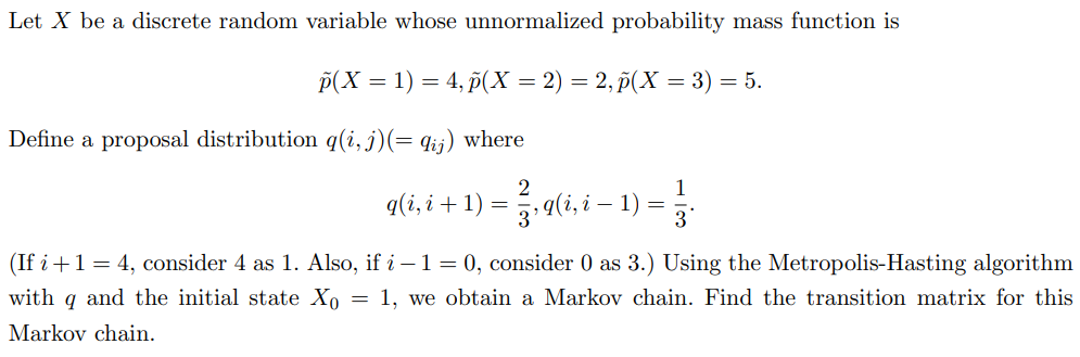 Solved Let X be a discrete random variable whose | Chegg.com