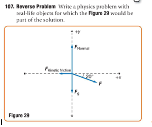 Solved 107. Reverse Problem Write a physics problem with | Chegg.com