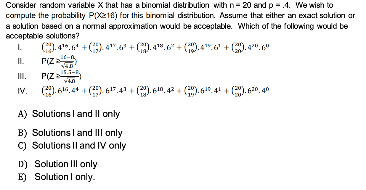 Solved Consider random variable X that has a binomial | Chegg.com