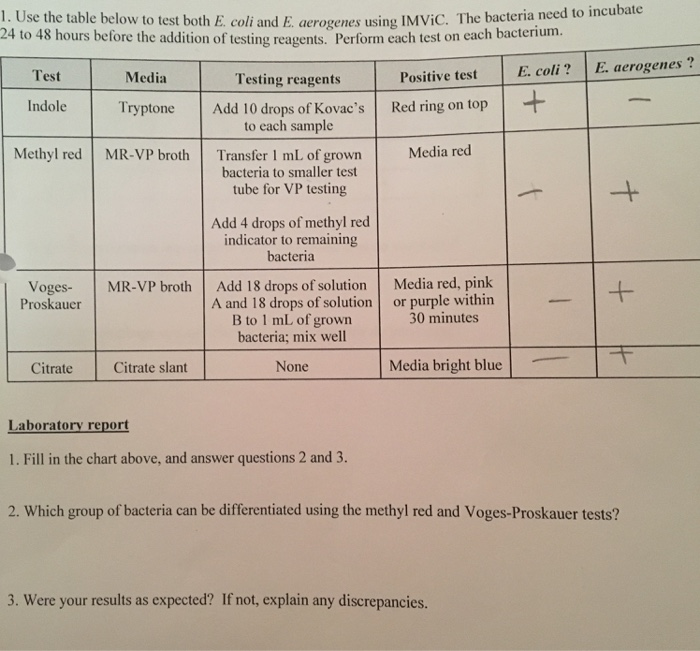 solved-1-use-the-table-below-to-test-both-e-coli-and-e-chegg