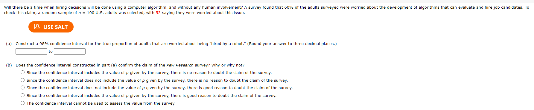Solved (a) Find a 95% confidence interval for the average | Chegg.com