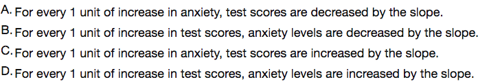 Solved 1 Calculate A Regression Equation Using Anxiety A Chegg